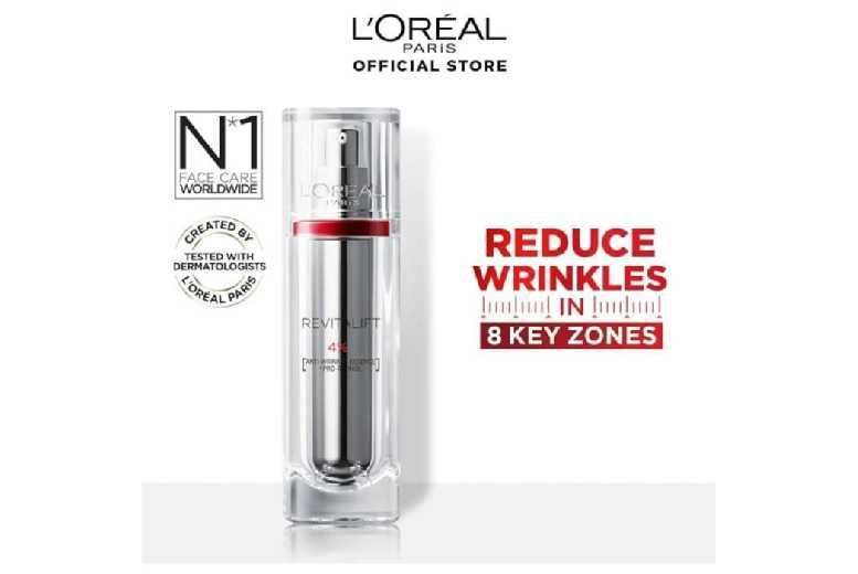 L'Oréal Paris Revitalift Anti-Wrinkle Retinol Serum 30Ml - Pro-Retinol A, Firming & Smoothing For All Skin Types