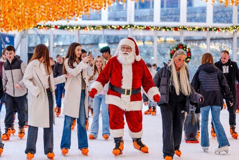 45-Min Ice Skating Session And Skate Hire At Dundrum On Ice - 23Rd Oct To 14Th Dec, 2026