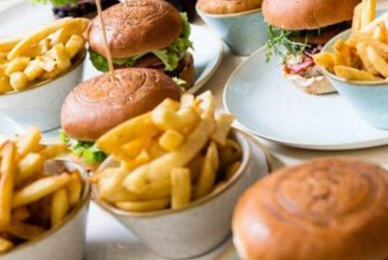 Bobos Gourmet Burger Meal With Sides And Prosecco For Two Guests
