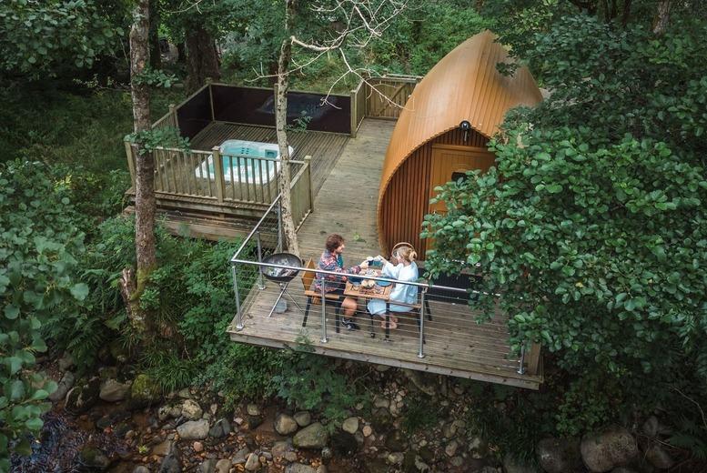 Woodlands Glencoe Lodge Stay For 2 To 4 - Up To 3 Nights With Private Hot Tub, 9-Hole Golf, & Leisure Access
