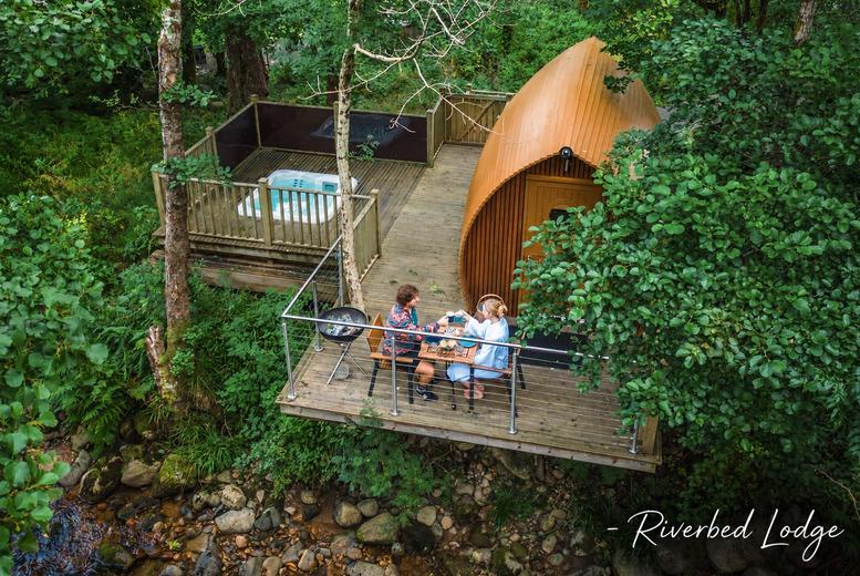 Woodlands Glencoe Lodge Stay For 2 To 4 - Up To 3 Nights With Private Hot Tub, 9-Hole Golf, & Leisure Access